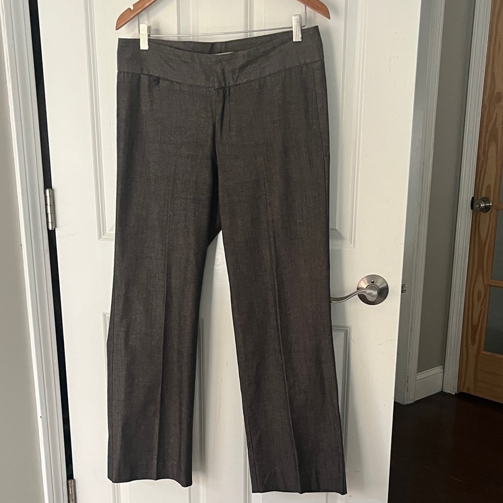 Dockers Vintage Women's Brown wide Leg Trousers Sz 8